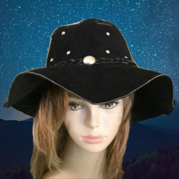 Floppy Suede Hat - Picture 1 of 4